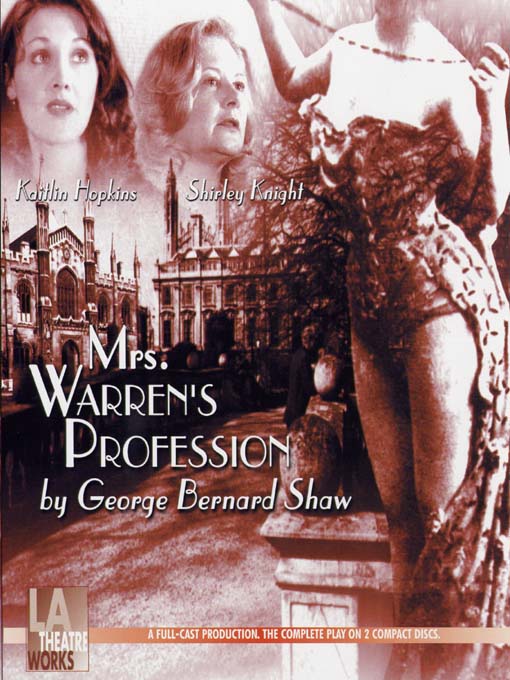 Title details for Mrs. Warren's Profession by George Bernard Shaw - Wait list